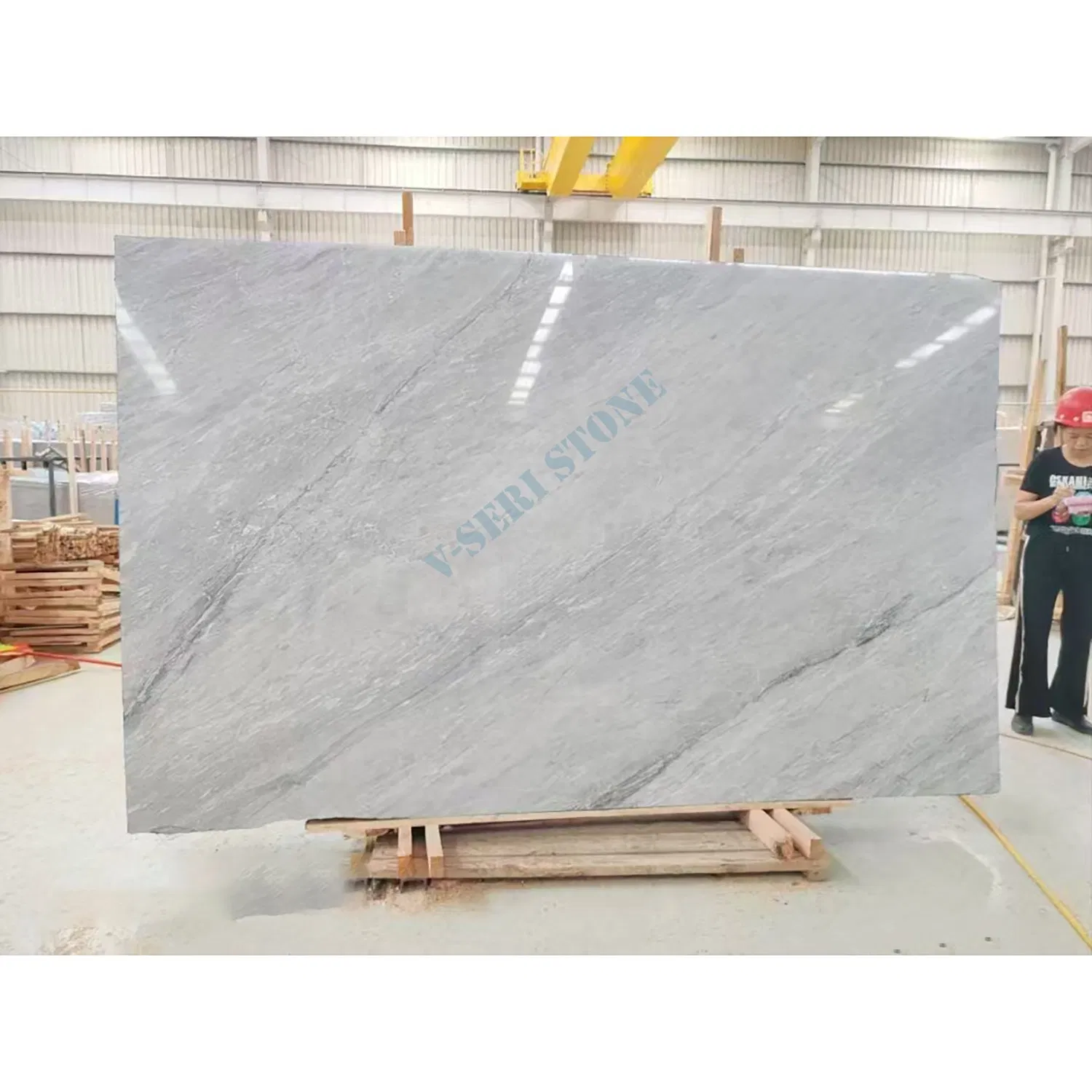 Beautiful Grain White Marble Tiles Slabs for Wall Flooring Marble Tiles