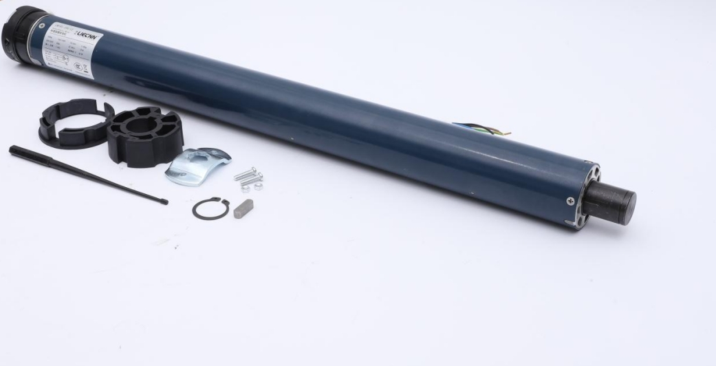 Standard - Type Tubular Motor for Traverse Curtains with a Lifting Force of 100n.