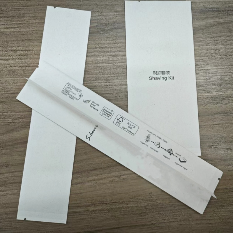 Wholesale Sugarcane Bathroom Amenities - Custom Logo Biodegradable Toiletries Set for Resorts