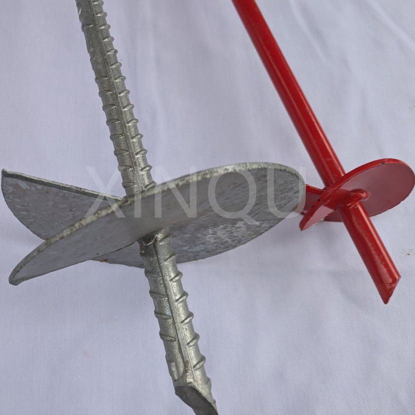 Винтовой анкер для столбов забора 100 мм