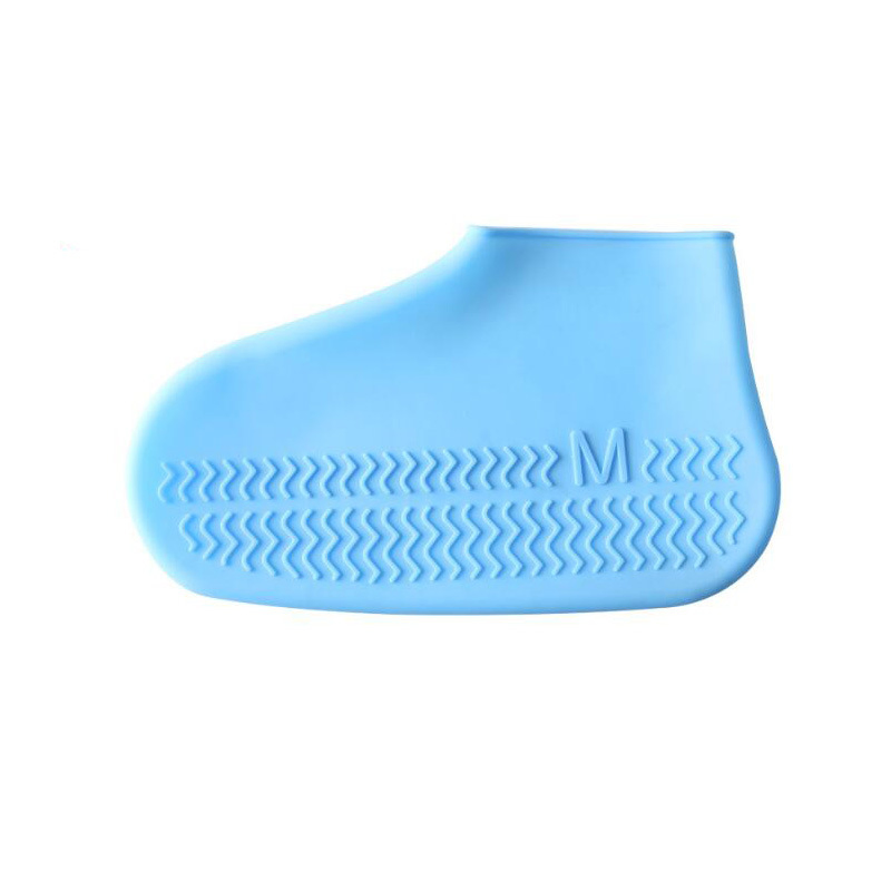 Rain Shoe Covers, Reusable Silicone Shoe Covers Waterproof Fold-Able Anti-Slip Cycling Outdoor Shoe Covers Wyz12206