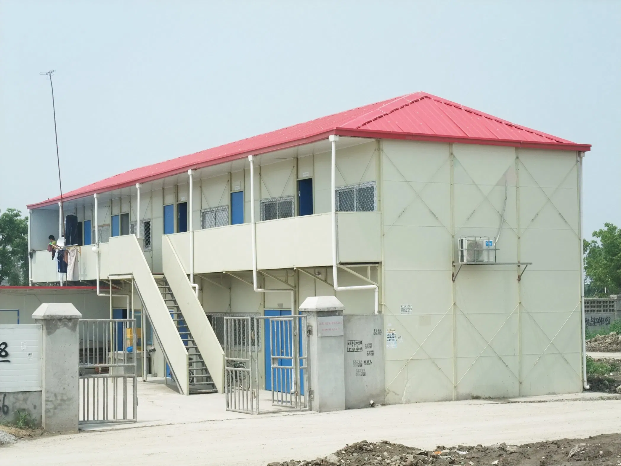 EPS Cement Wall Panel Building Temporary Office Modular Homes Portable Buildings