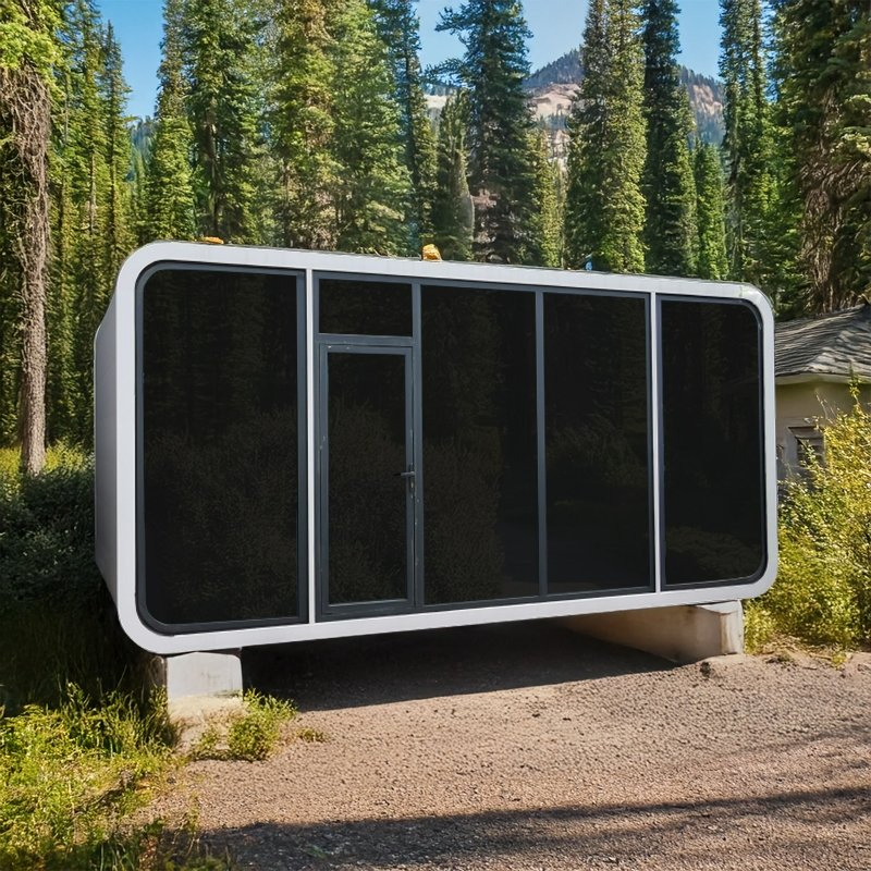 Multi Uses Move at Any Time Full Equipped Prefab Apple Cabin