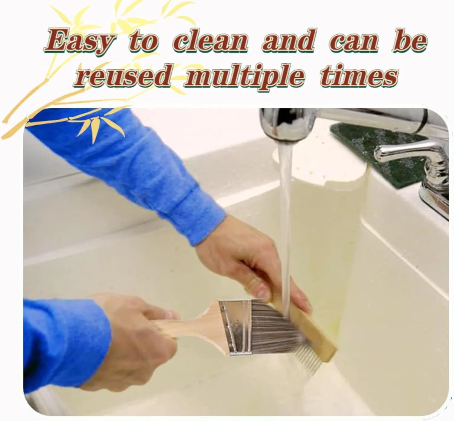 Premium Quality Paint Brush for Smooth Finishes and Precision