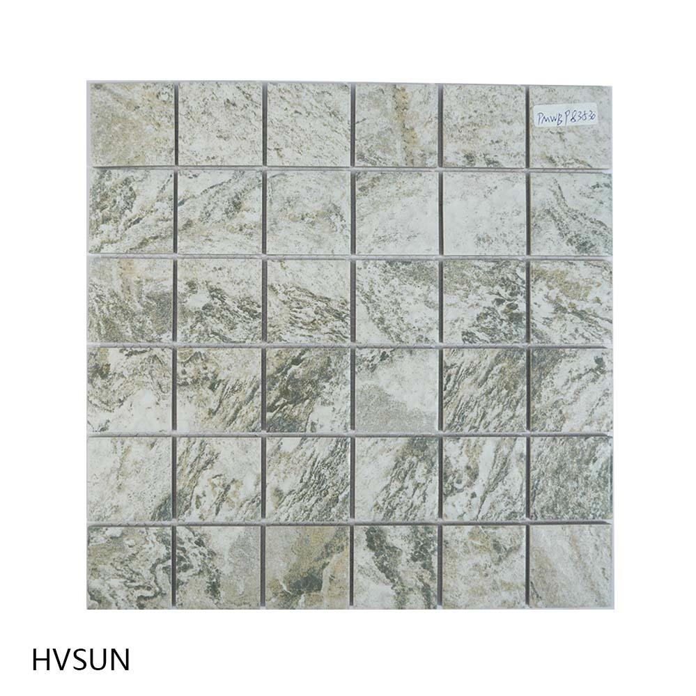 Contemporary Glazed Porcelain Mosaic Wall Tiles for Kitchen Spaces