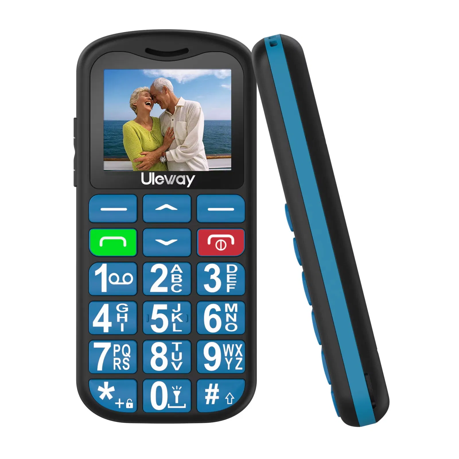 Кнопочный телефон с большими кнопками SP62, 2 SIM, 4G