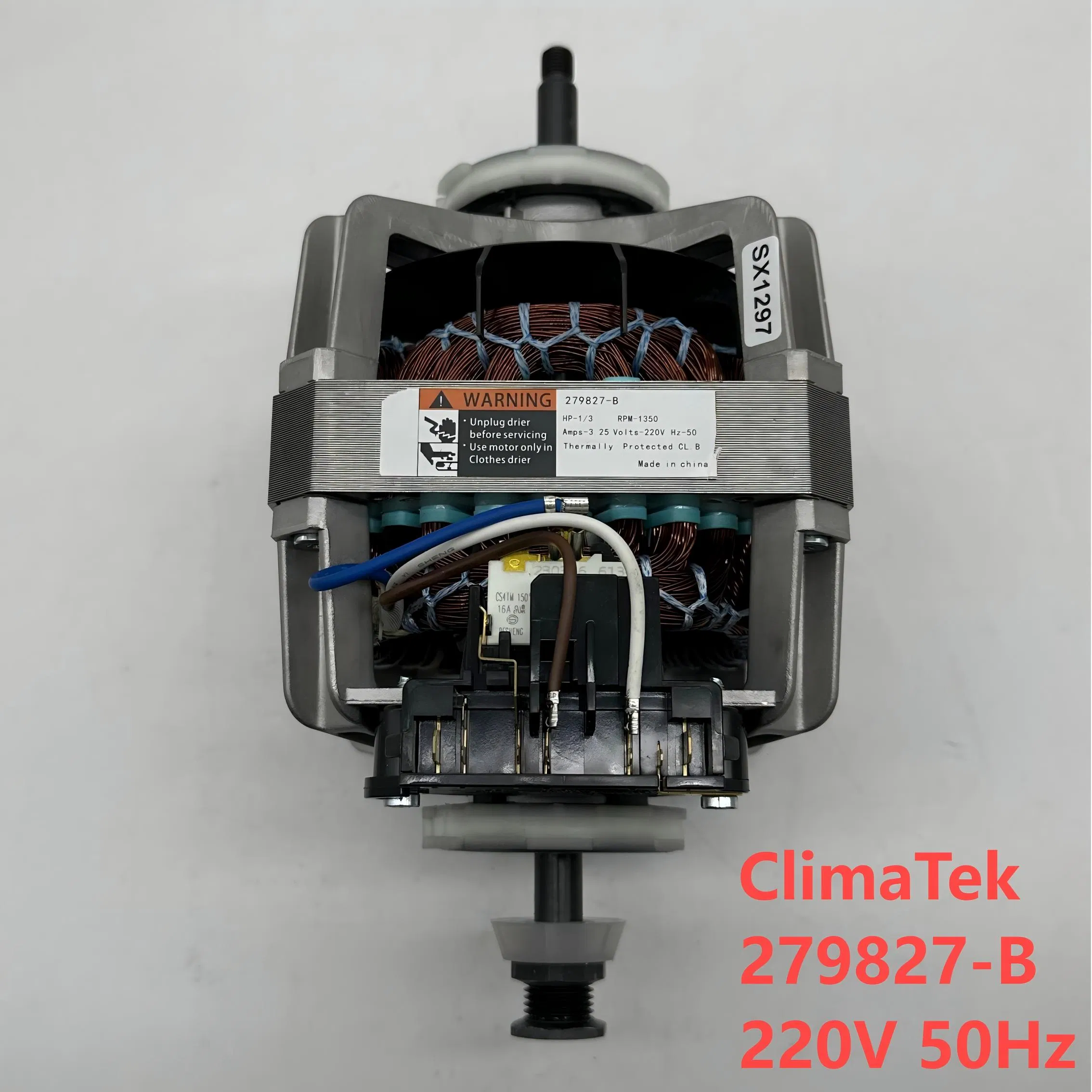 Tumble Dryer Motor 279827-B 220V 50Hz Clothes Dryer Spare Parts