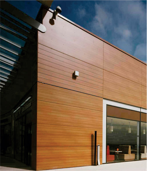 Decorative Building Material ACP Sheet Wooden Aluminum Composite Panel