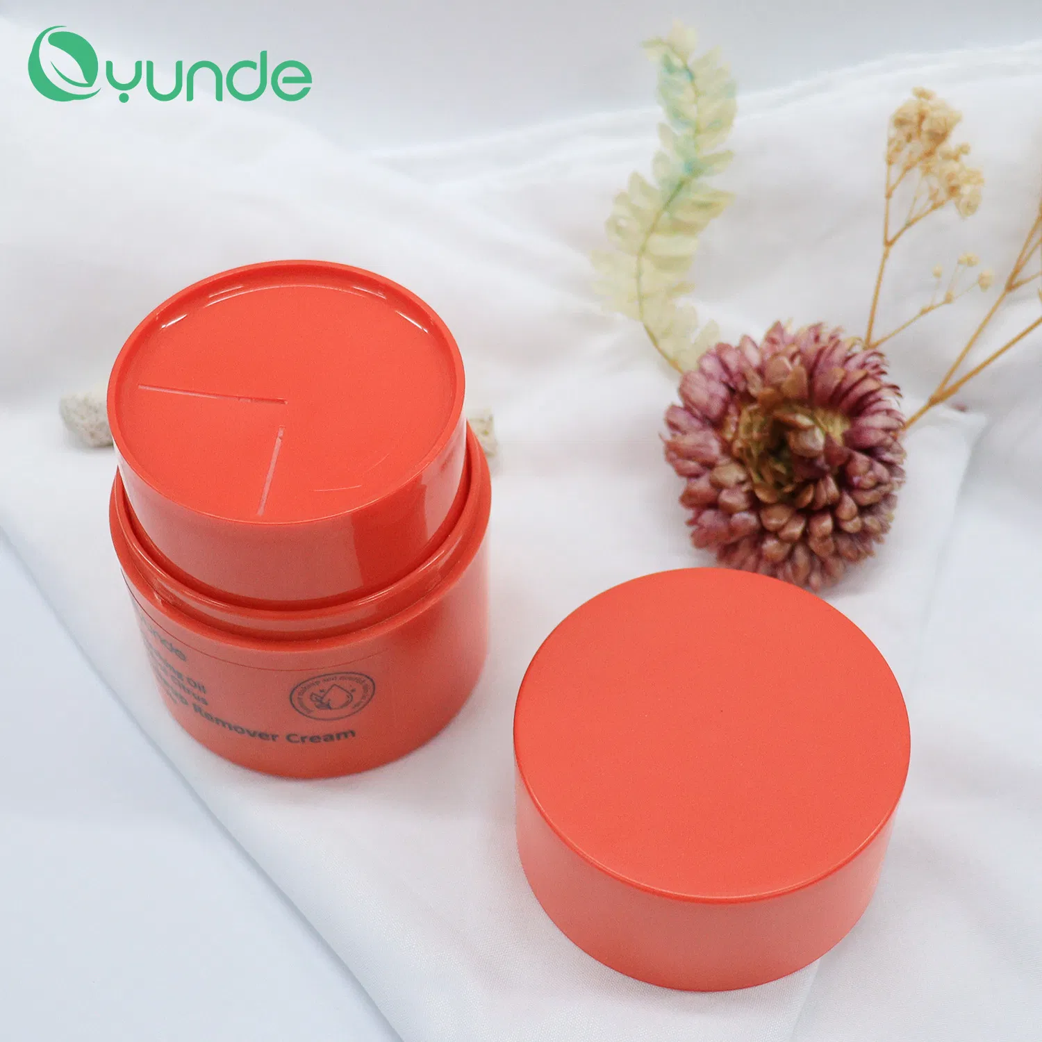 Private Label Vegan Natural Skin Care Moisturizing Orange Makeup Cleansing Cream