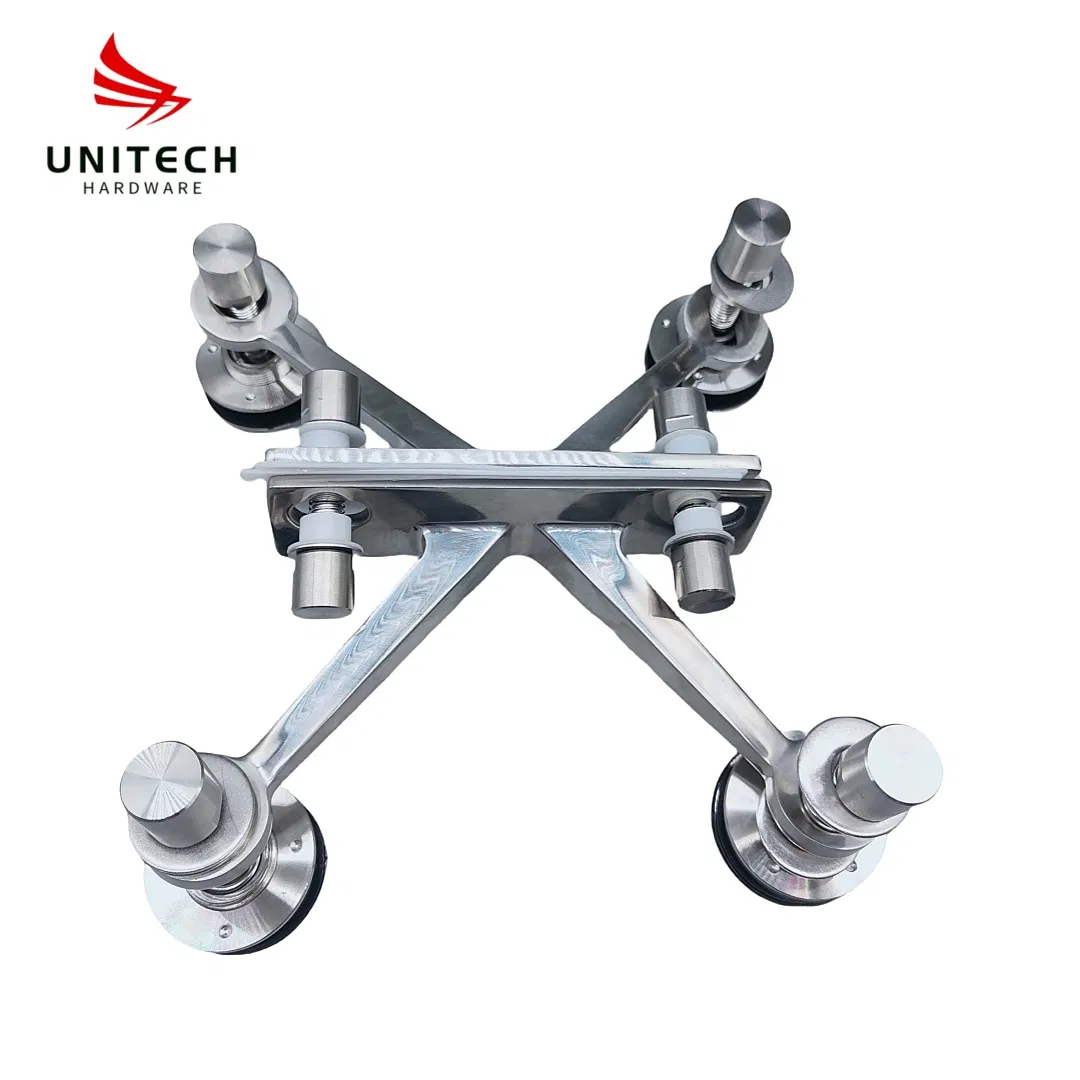 Stainless Steel Glass Curtain Handrial Wall Spider Connector Fitting Accessories