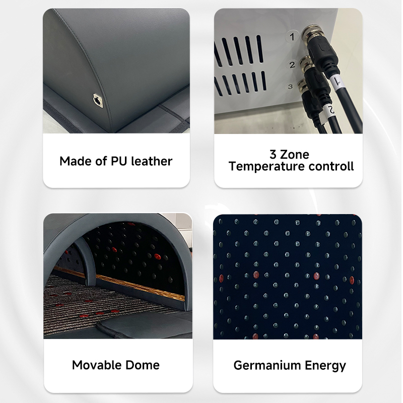 Домашняя сауна-купол с турмалином и PEMF