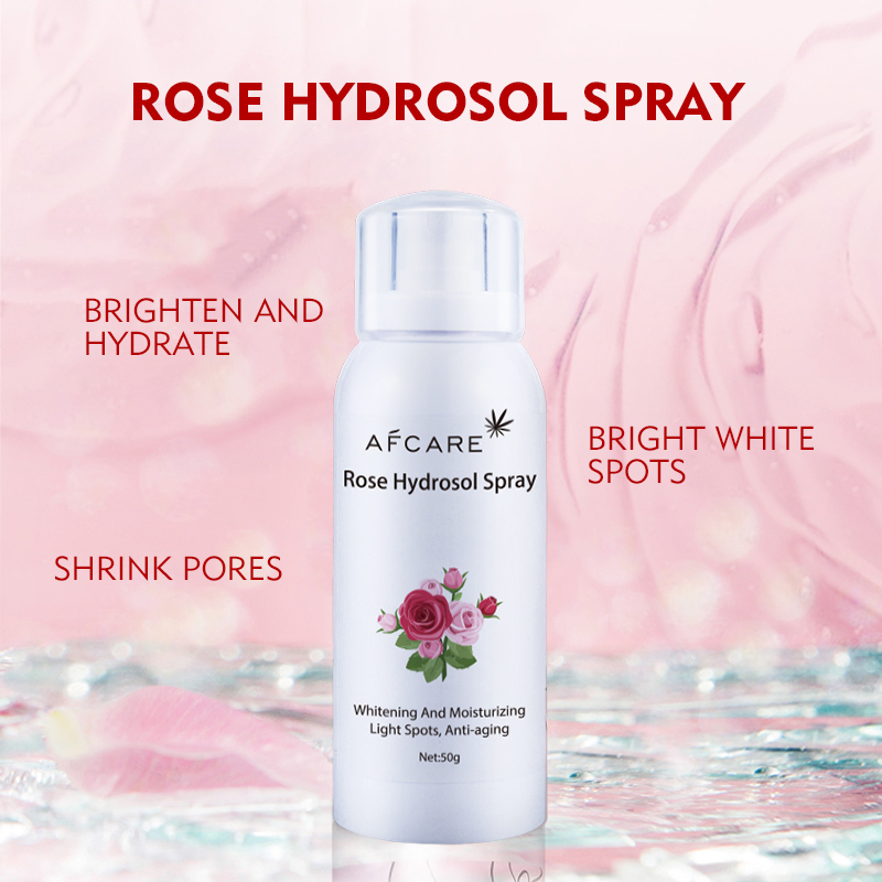 Private Label Pore Moisturizing and Anti-Wrinkle Skincare Firming Rose Face Toner Spray