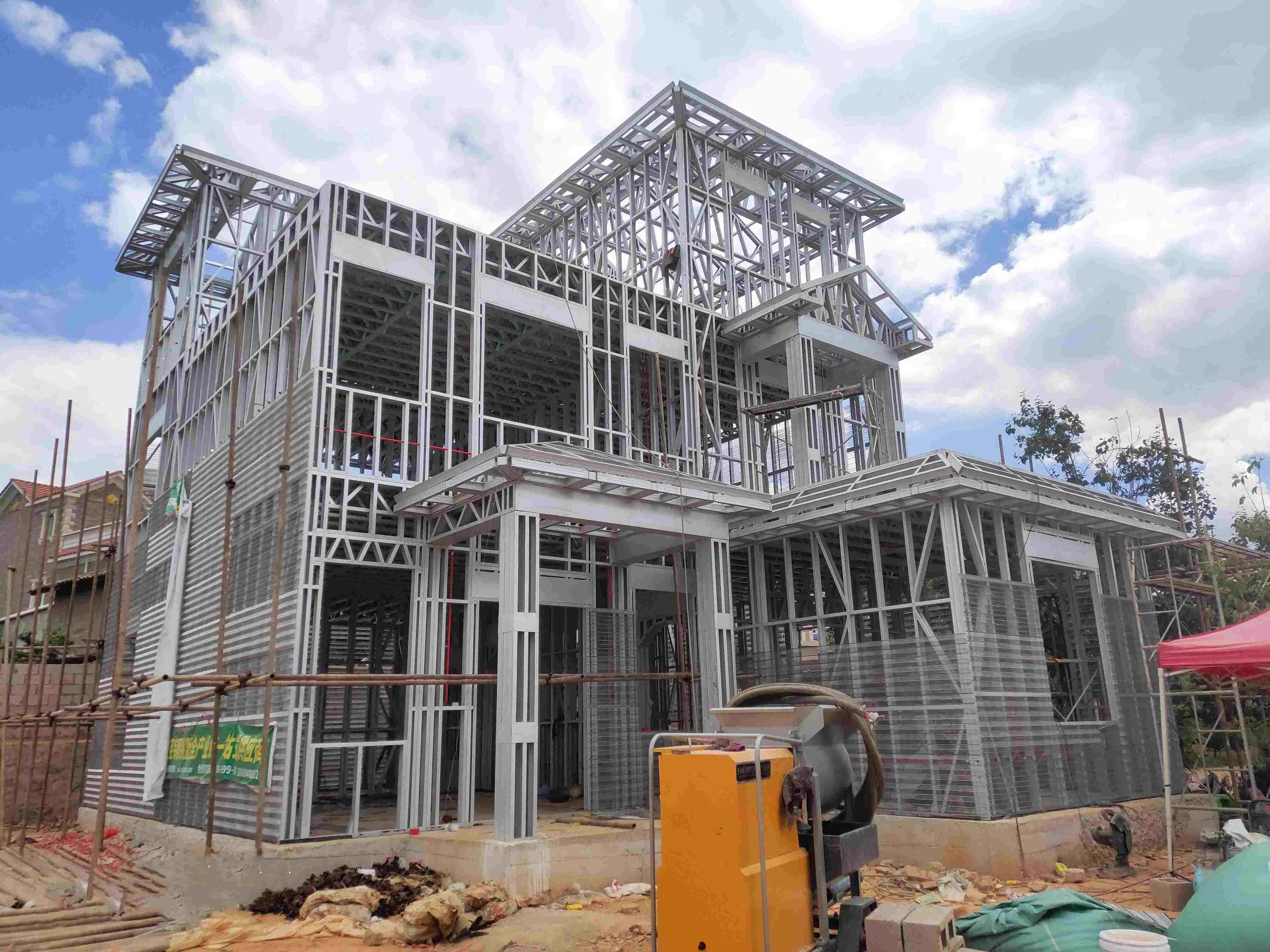 Modern Customized Prefab Light Gauge Steel Modular Housing Apartment
