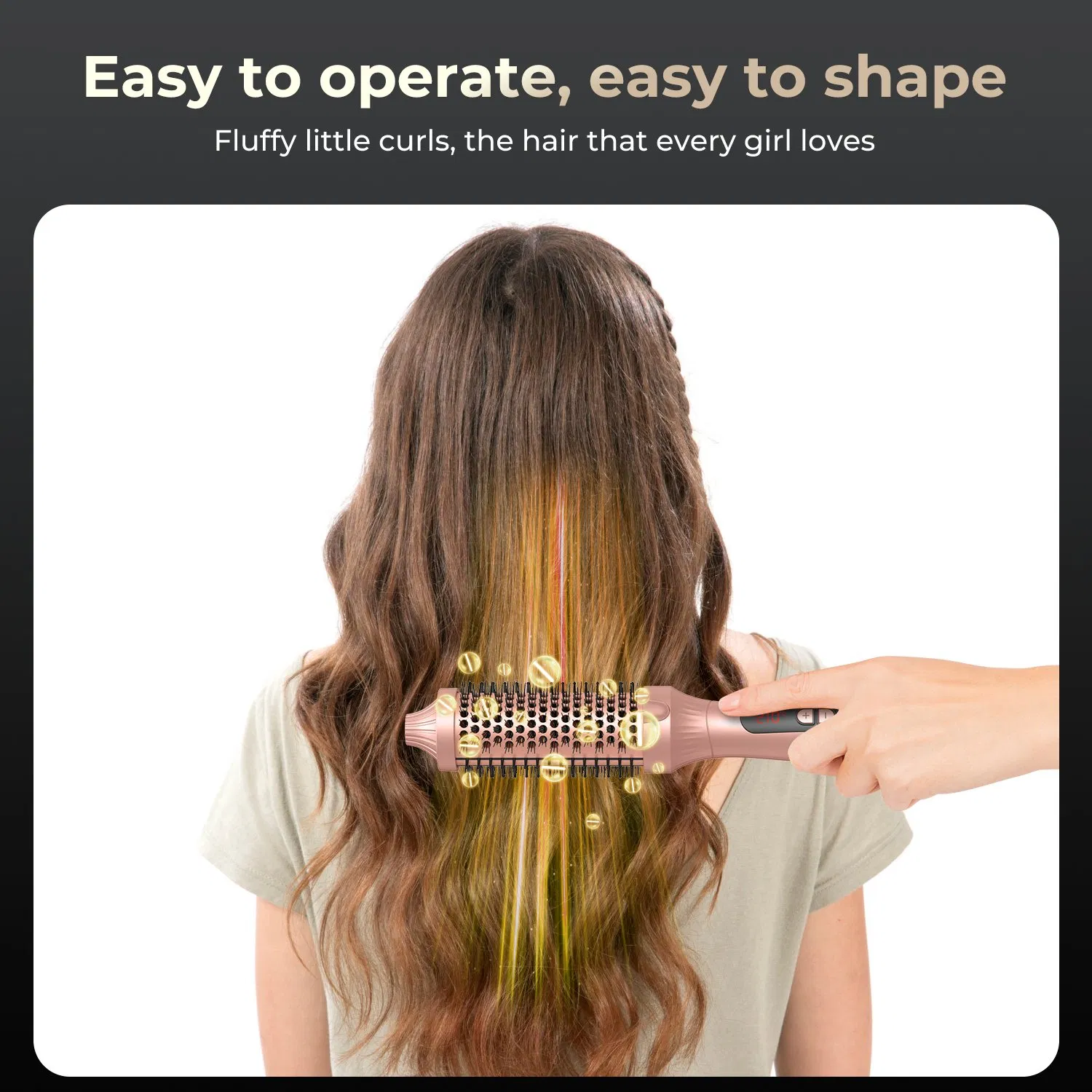 Professional Salon Beauty Equipment Dual Voltage Fast Heating Flat Iron Thermal Straightening Curler Comb Ceramic Hot Brush Stylers Hair Straightener