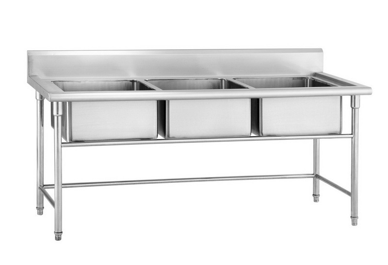 Commercial Kitchen Stainless Steel Washing Sink