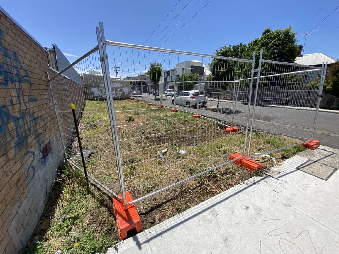 Durable Carbon Steel Temporary Fencing for Construction and Events