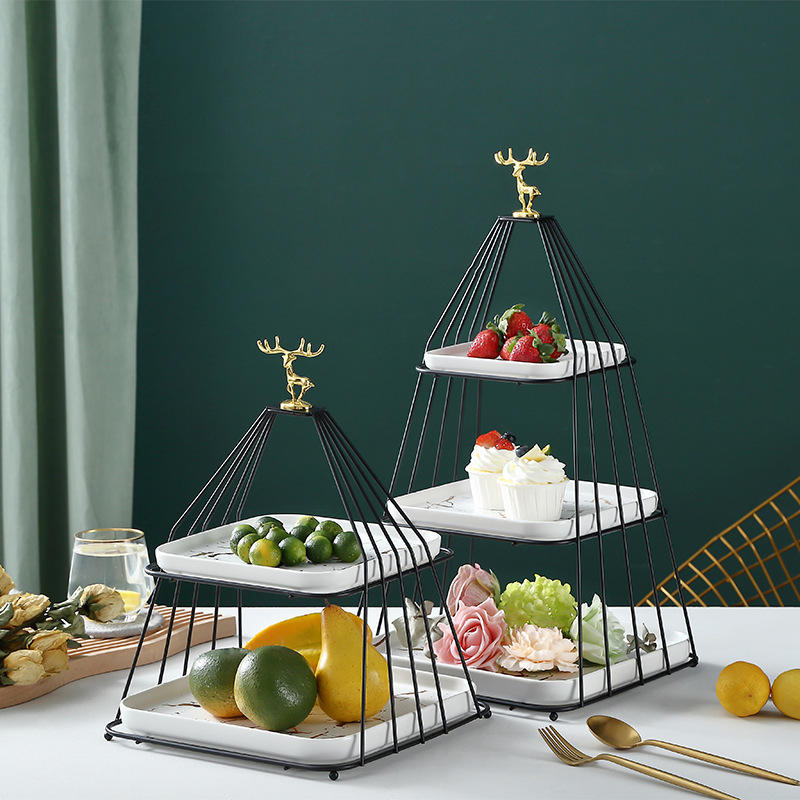 Cake Tray Rack, Dessert Storage Display, Fruit Basket