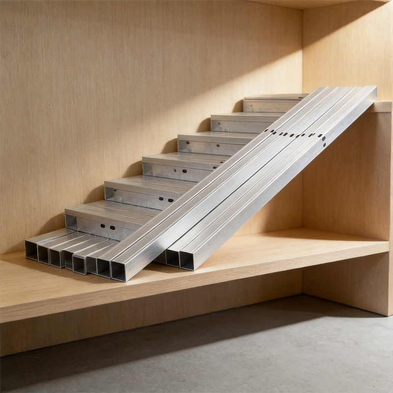 Square Aluminium Pipe Mill Finish Thin Wall for Various Applications