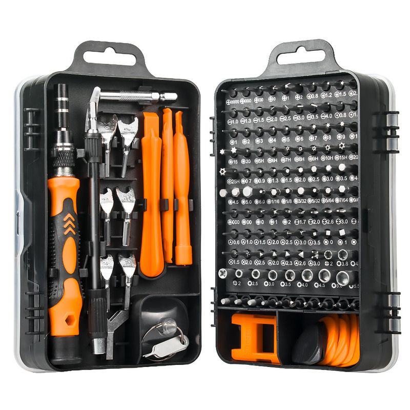 115 in 1 Multi Ratchet Screwdriver Socket Tool Set Mobile Tools Precision Kit Electronic Cell Phone Repair