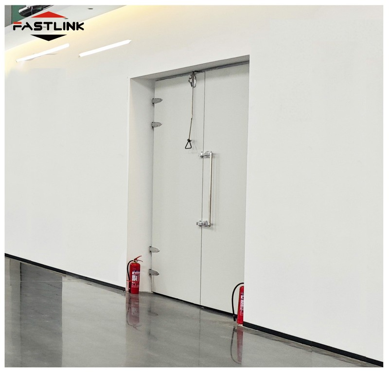 Fastlink Genuine After Sales Guarantee Factory Galvanized Steel Customized Size Double Outswing Exterior Doors