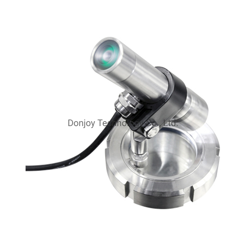 Stainless Steel Flanged Sight Glass with Multi-Angle LED Light