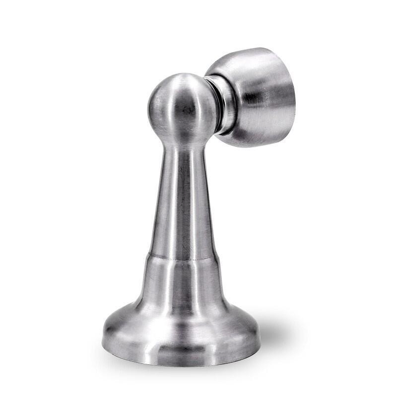 Thickened One-Piece Stainless Steel Door Draft Strong Magnetism Automatic Door Stopper