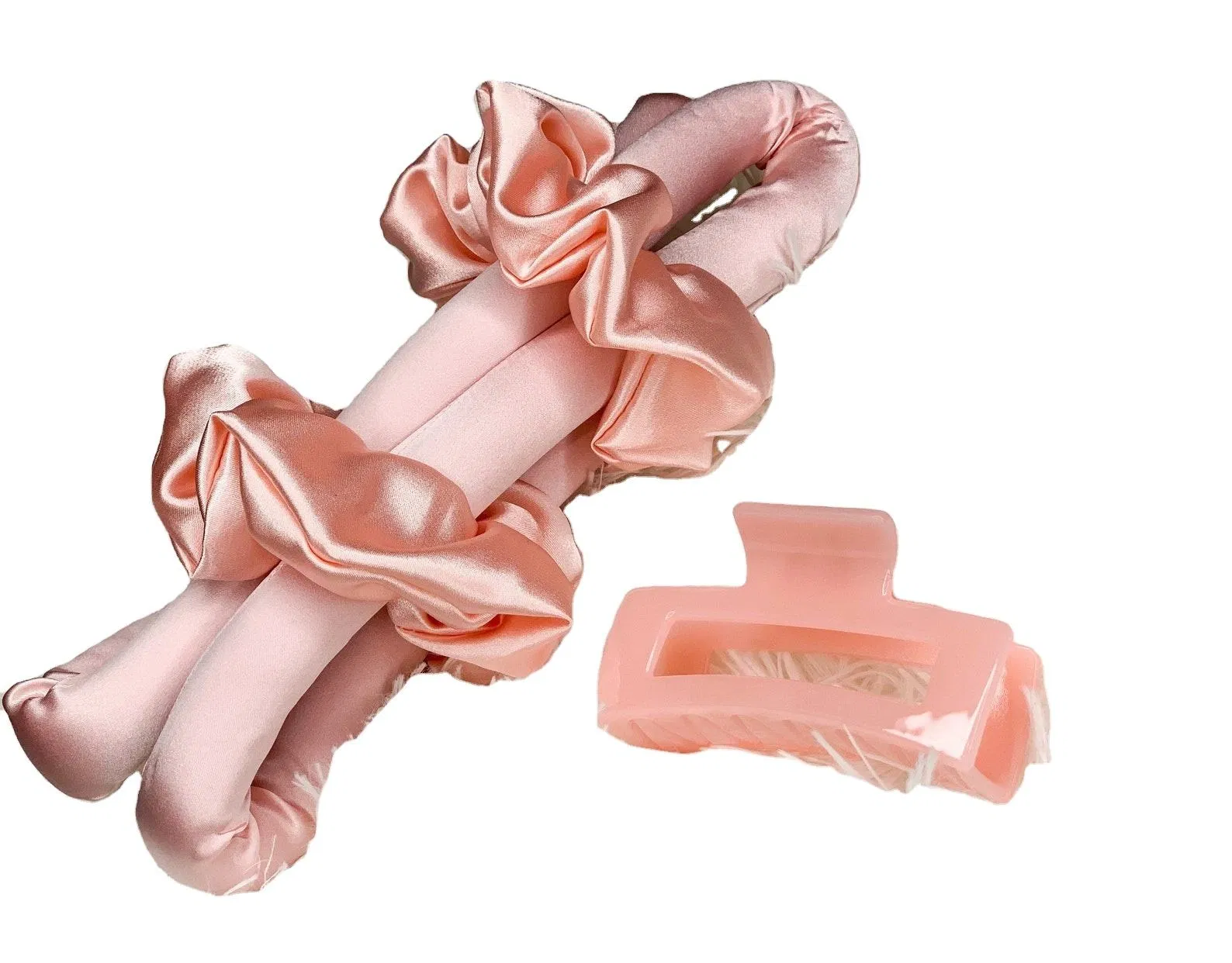 Silk Hair Curling Ribbon Silk Scrunchies Heatless Heatless Hair Curlers