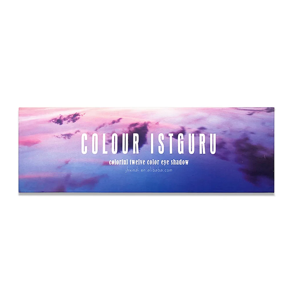 Eye Shadow High Pigment 12 Colors Eyeshadow in Paper Box