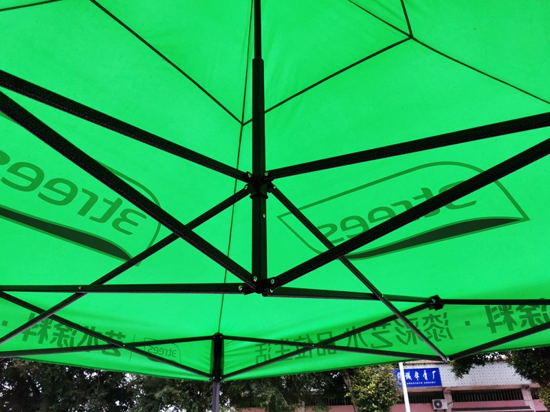 3mx3m Strong Quality Black  Iron Folding Gazebo Pop up Tent Canopy for Promotion (FT-B3030S)