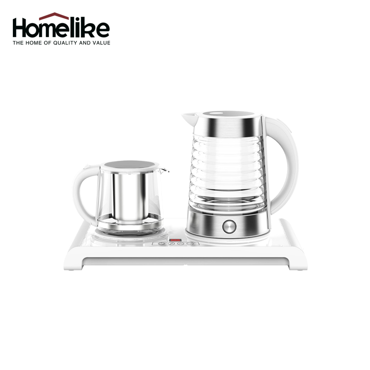 Coffee and Tea Makr Machine Household Appliance 1.7L Glass Electric Tea Maker