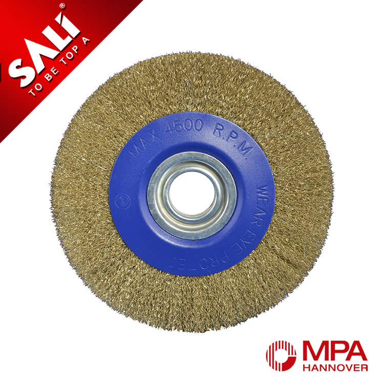 Factory Outlets 200mm Round Brass Brush for Polishing Metal