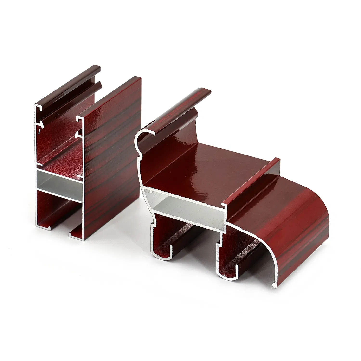 Алюминиевый профиль для окон и дверей 6063 с порошковым покрытием