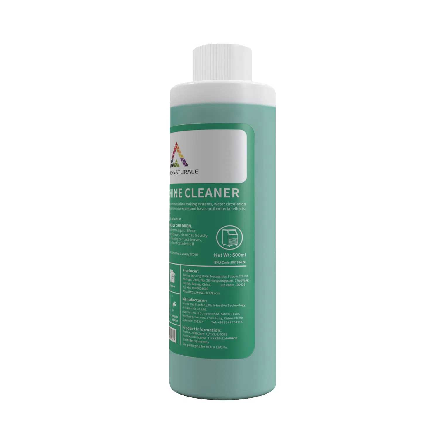 Ice Machine Cleaning Detergent Liquid Residue-Free Cleaner for Fresh Ice Maker Machine