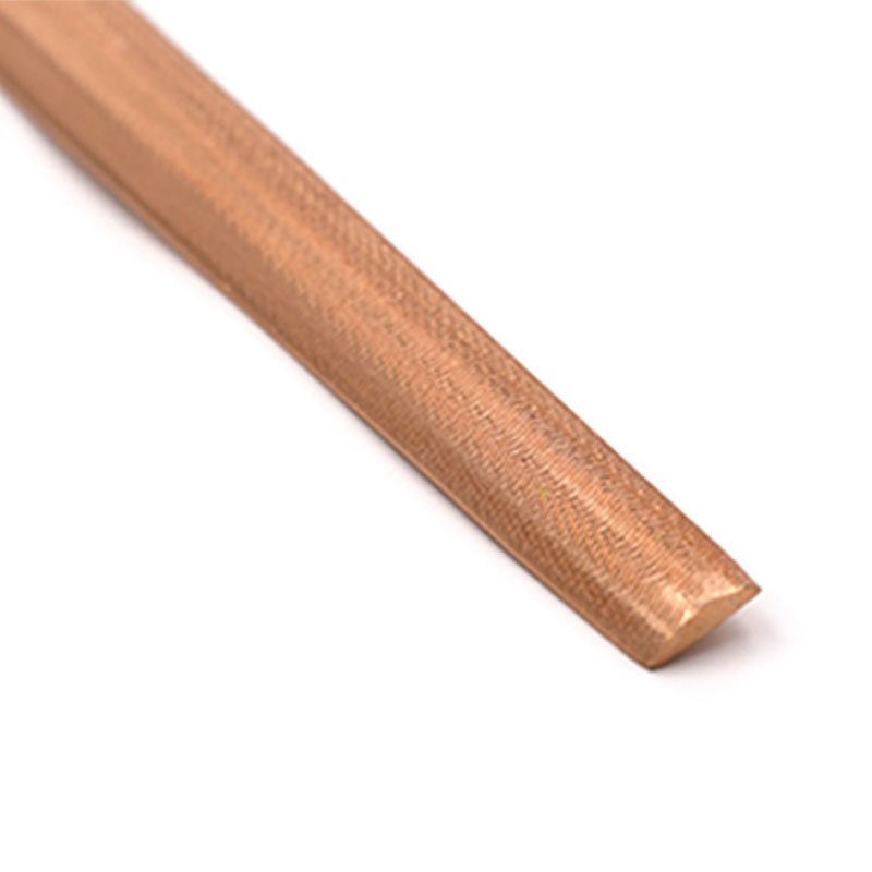 WEDO File Beryllium Copper File Non-Sparking/Magnetic Half Round File Fiberglass Handle