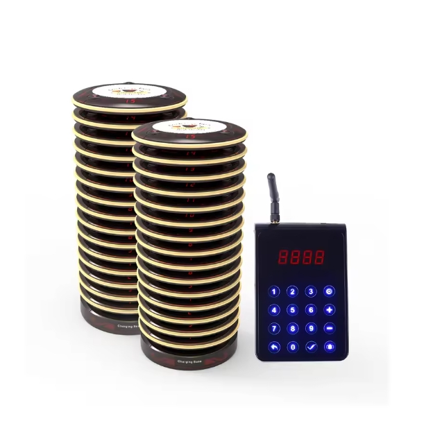 Waterproof Restaurant Paging System with Long Range Signal