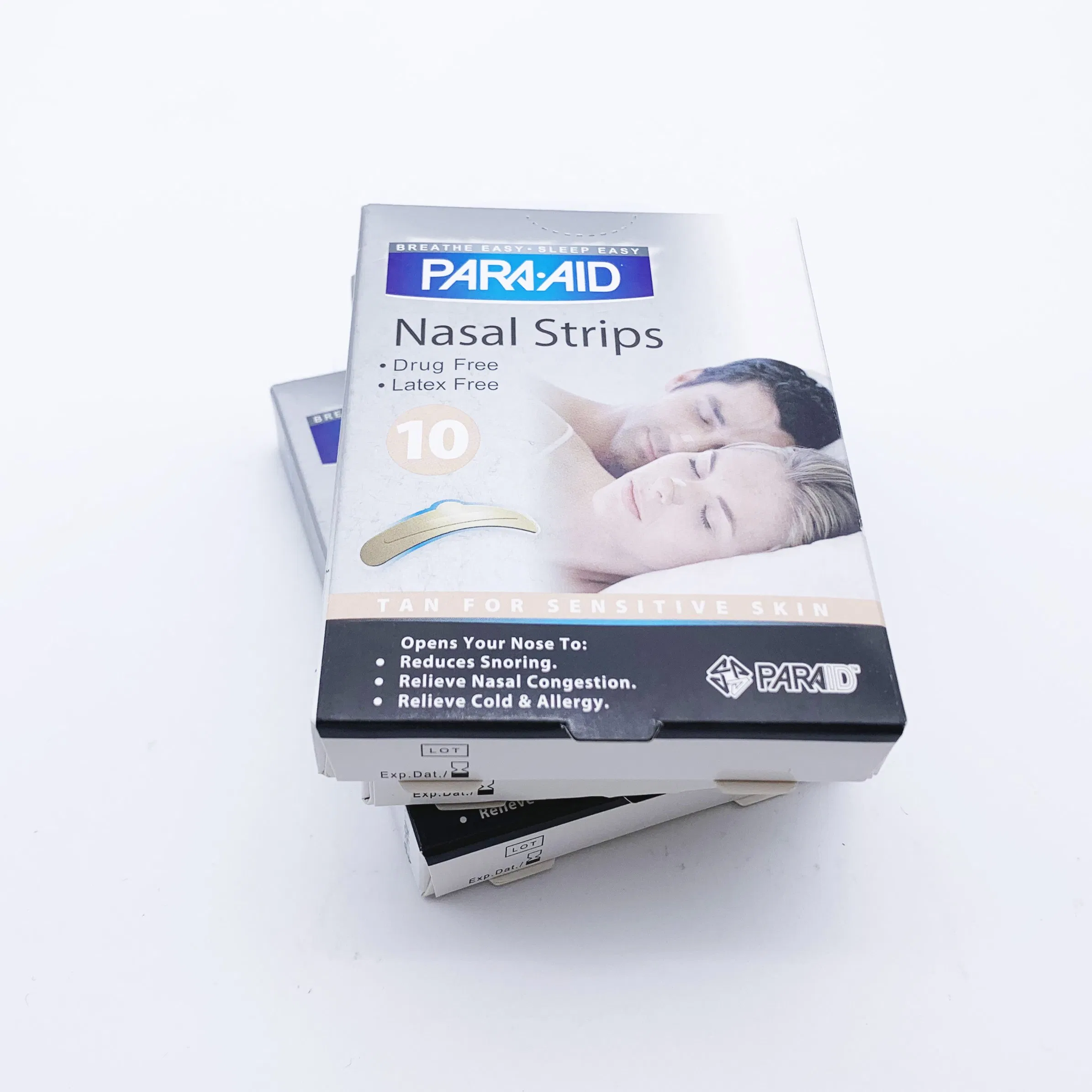 Chinese Medical Adhesive Sleep Tan Large Nasal Noses Strips for Adult