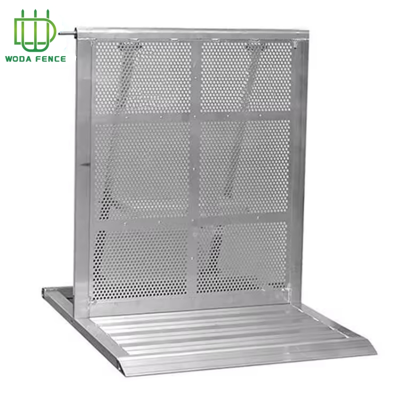 Lightweight Aluminum Alloy Folding Stage Barriers for Events
