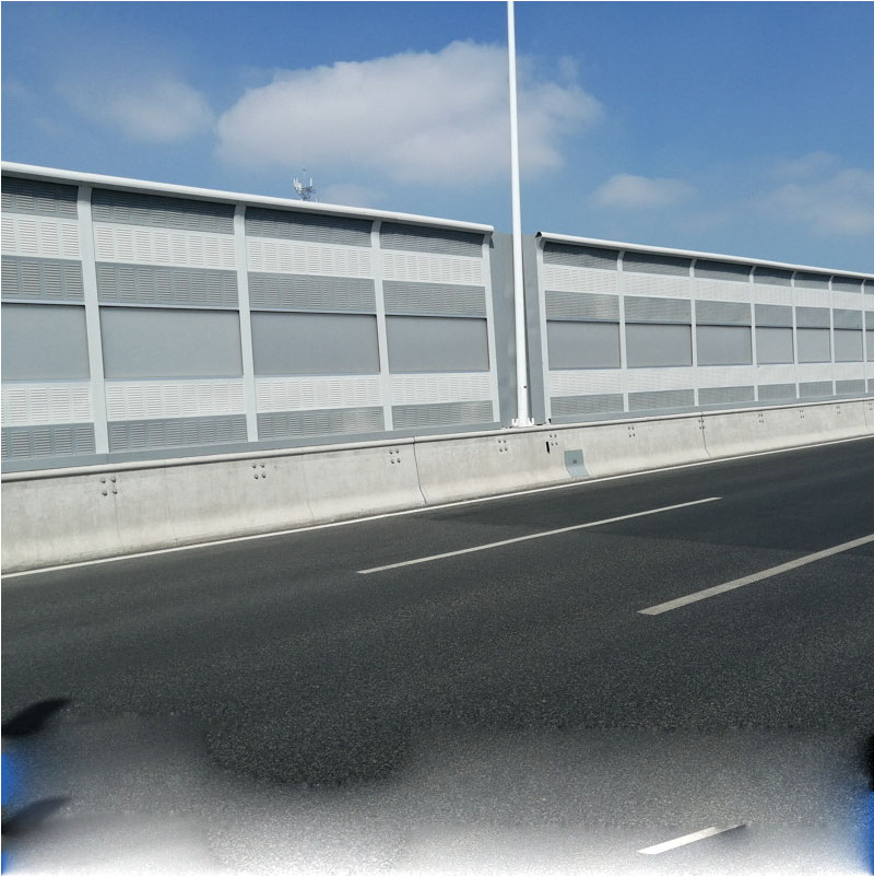 PVC Mesh Coated Soundproof Sound Barrier Fence