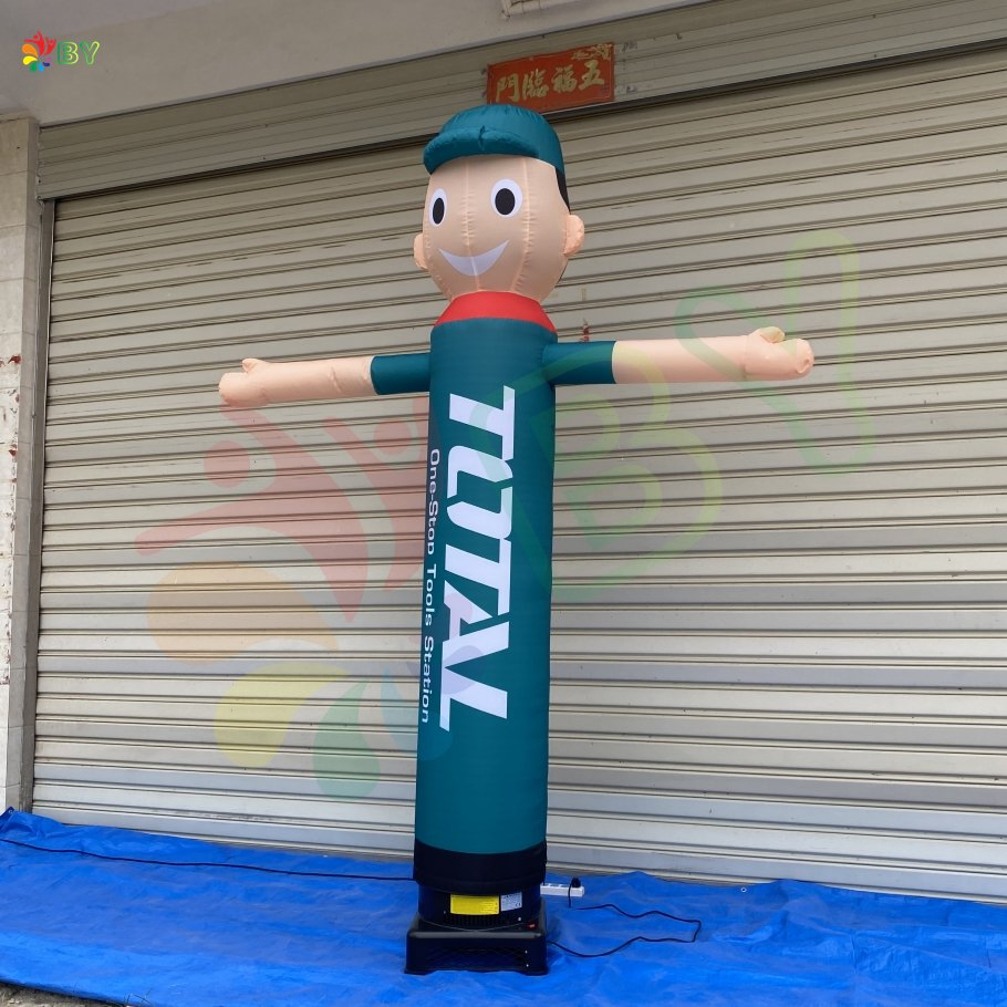 Customization Inflatable Beckon Air Dancer Art-Work Inflatable Wave Sky Dancer for Selling