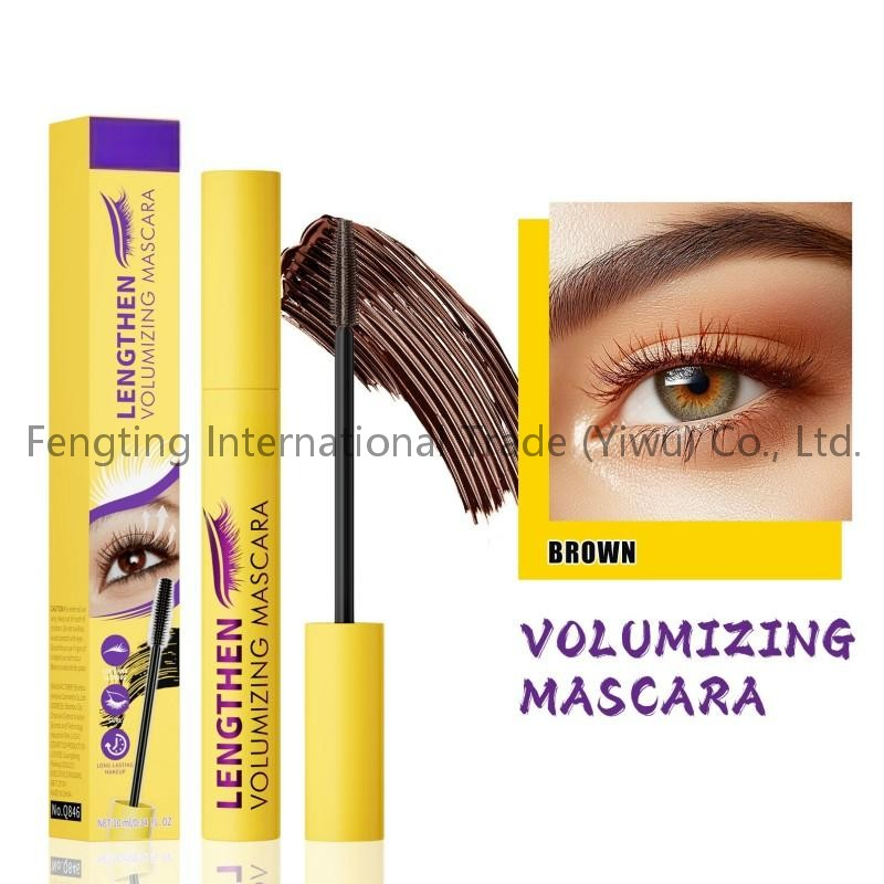 Create Your Own Brand Custom Logo Cruelty Free Makeup Wholesale Keratin Vegan Oil Long Lash Fiber Mascara Private Label