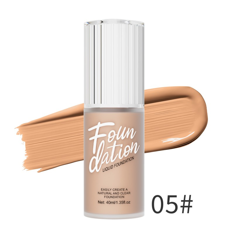Makeup Foundation Lightweight Medium Face Full Coverage Matte Liquid Foundation Waterproof Foundation