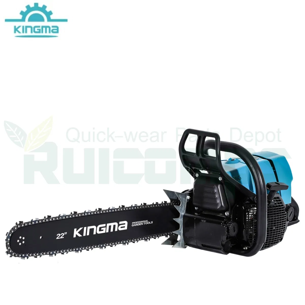Kingma Kms660 (MS 660) Magnum 91.6cc 2-Stroke Professional Gas Chainsaw with 25" Bar for Heavy-Duty Logging