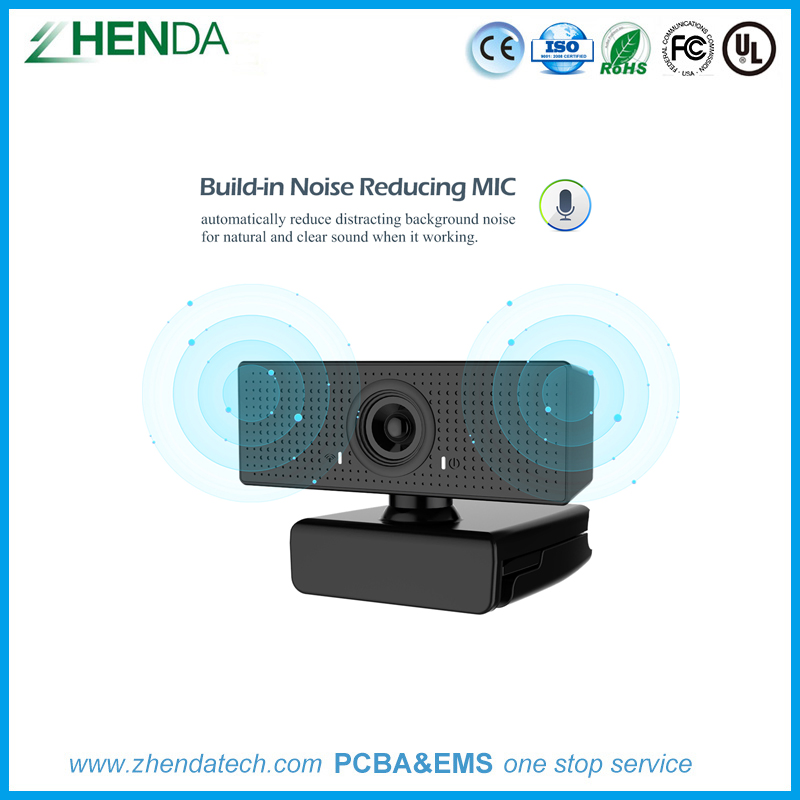 Full HD Web Camera 1080P 2K Auto Focusing Webcame with Microphone