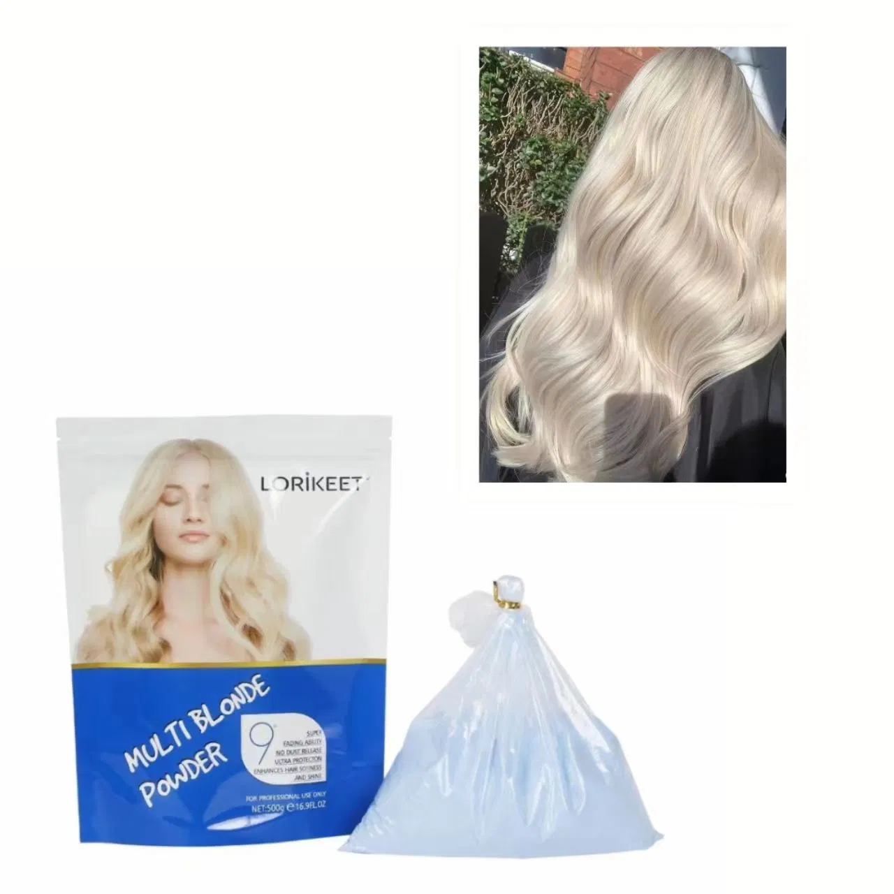 Selling High Quality White Hair Bleaching Powder Quick Blonde Natural and Organic Powder