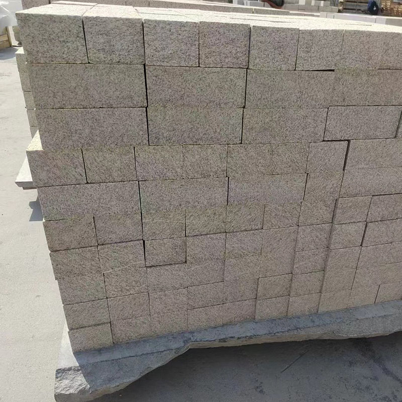 Bush Hammered G350 Rustic Yellow Granite Paver