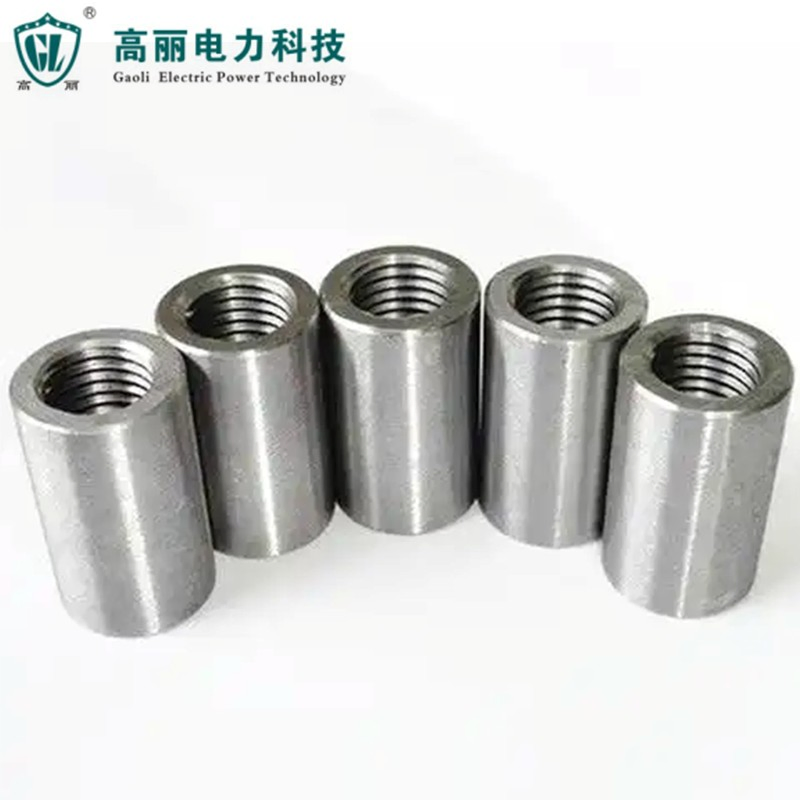 Cold Extrusion Rebar Coupler High Strength Rebar Coupler Rebar Splicing Coupler Mechanical Rebar Coupler