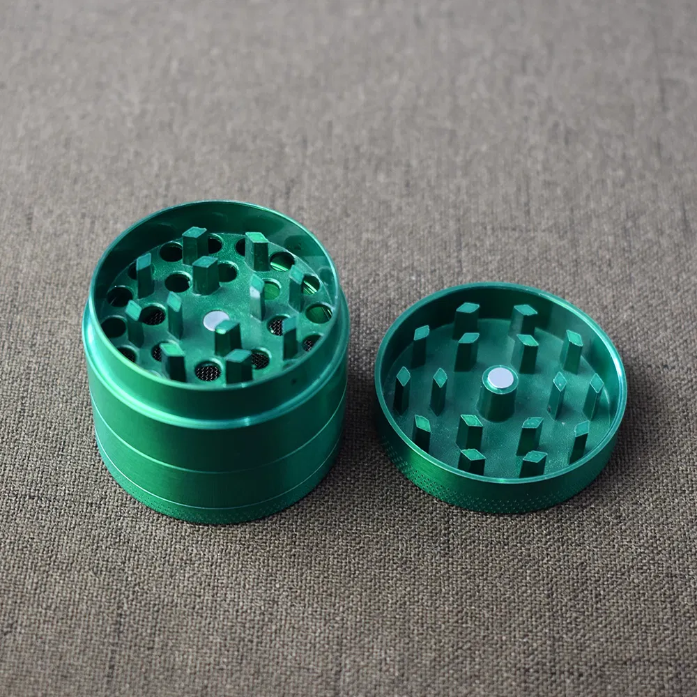 High Quality OEM/ODM 4 Pieces Aluminum Herb Grinder Smoking Accessories Grinder with Custom Logo