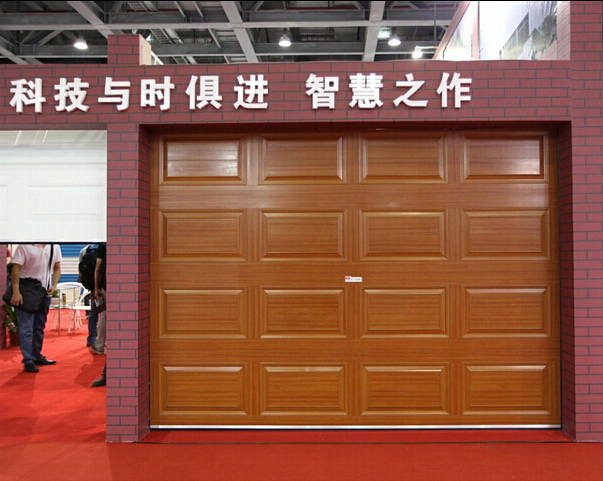Electrical Remote Control Garage Door with CE Certificate Hf-063