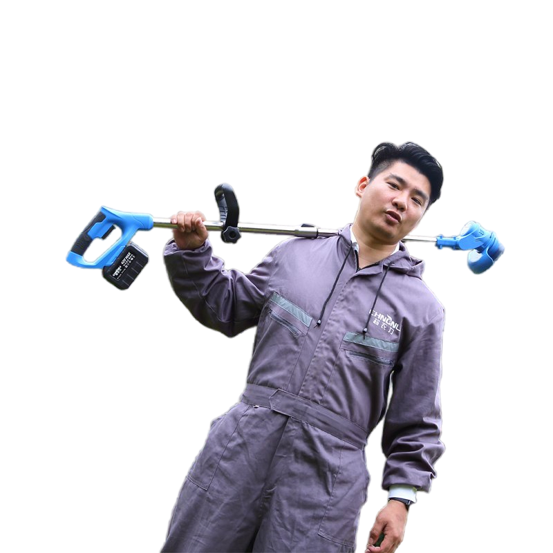 Electric Lawn Mower for Family Lawn Shrub Roadside Flowers Lithium Battery