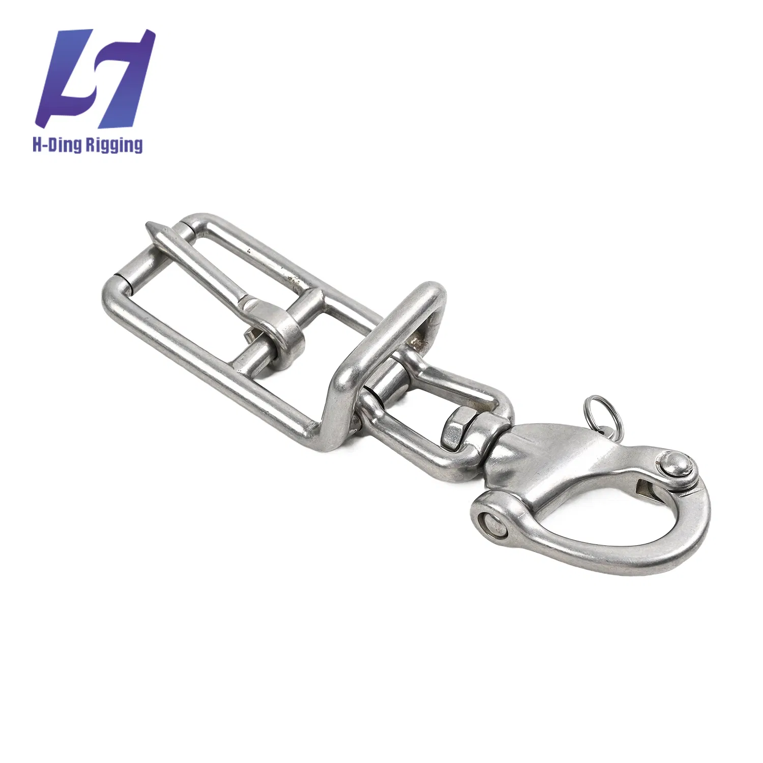 Horse Buckle Anchor Shackle 304 316 Stainless Steel French Tug Jaw Swivel Clip
